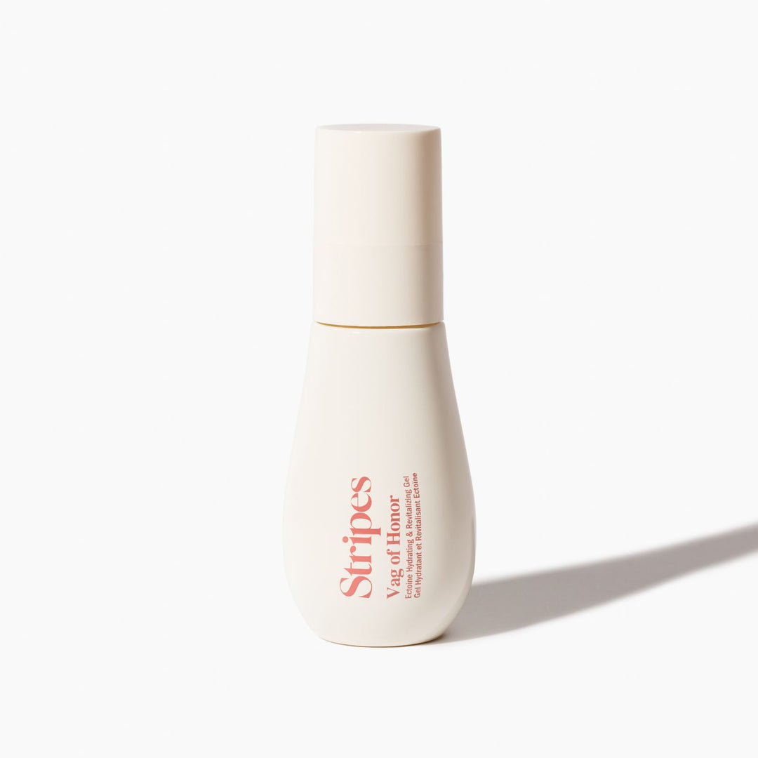 Vag  of  Honor bottle with red text on a white background