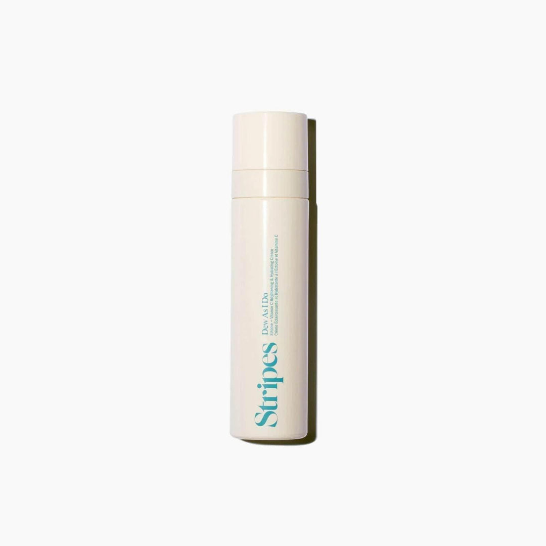 Dew As I Do moisturizer bottle with antioxidant-rich ingredients for hydration and improved skin firmness and tone.